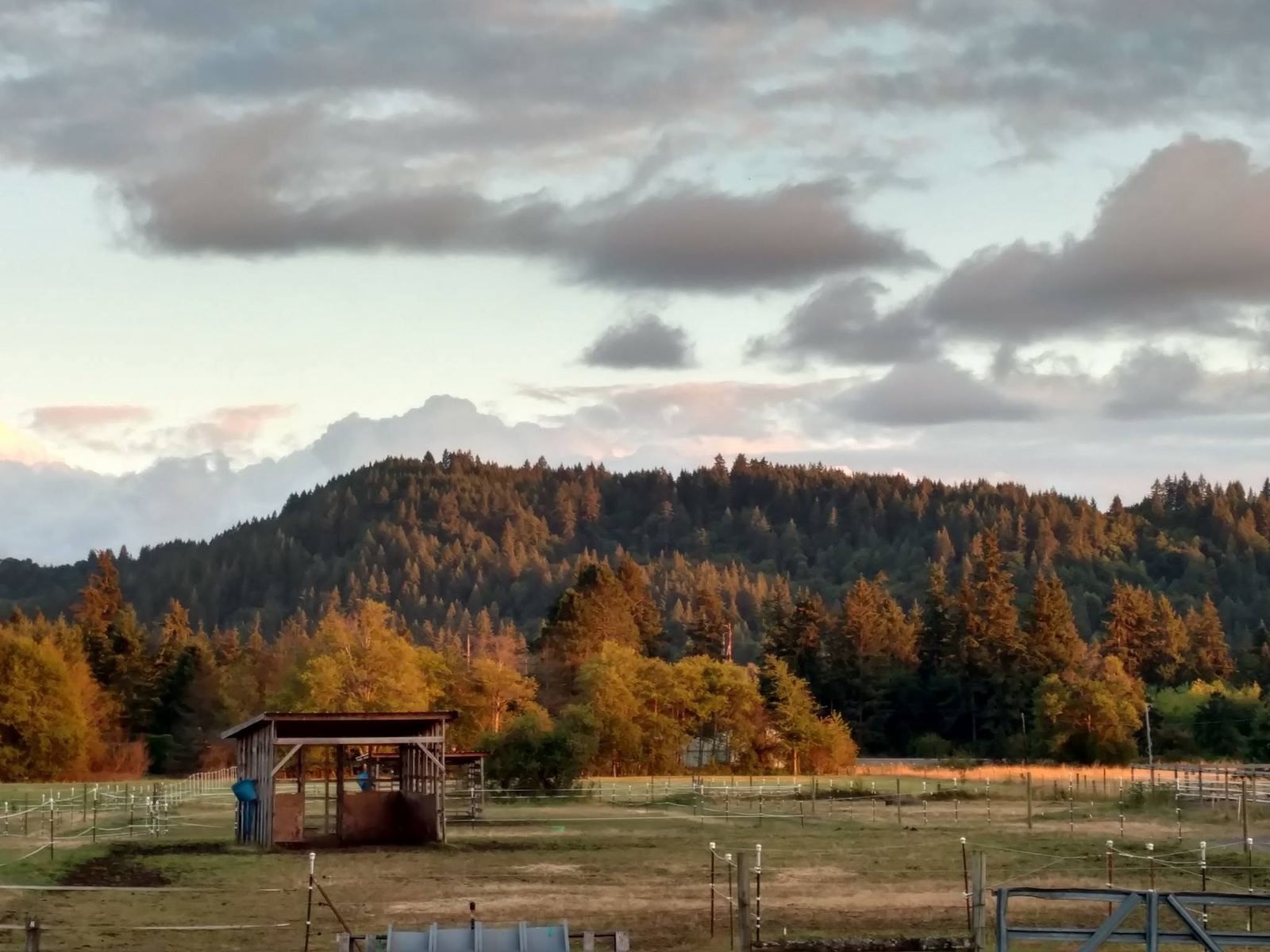 The sky over MoSa Ranch