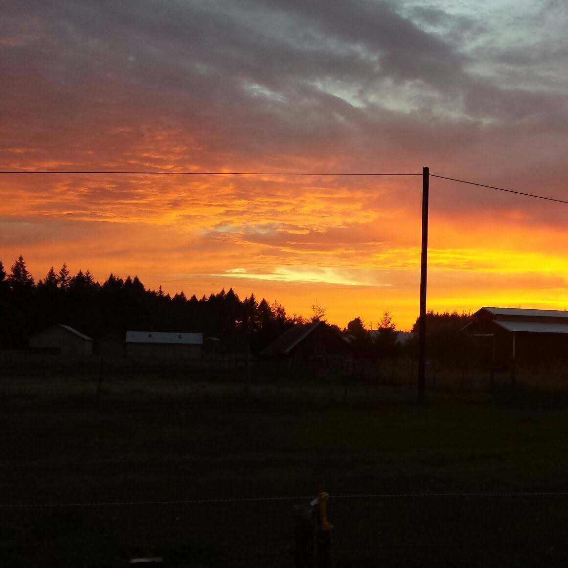 The sky over MoSa Ranch