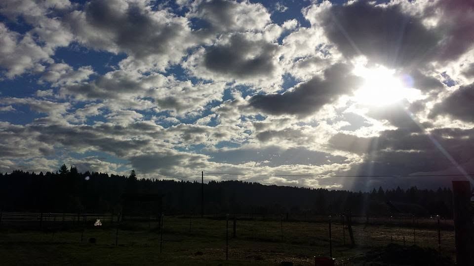 The sky over MoSa Ranch