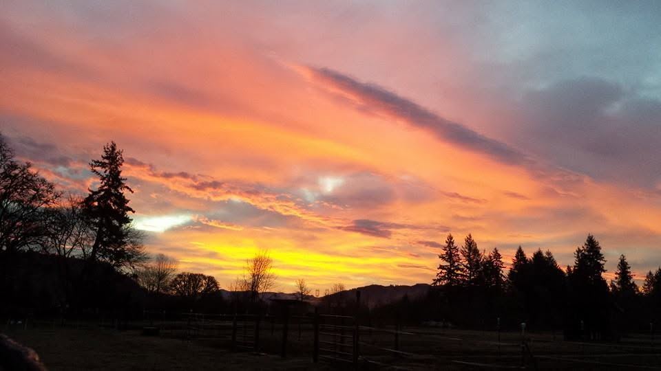 The sky over MoSa Ranch
